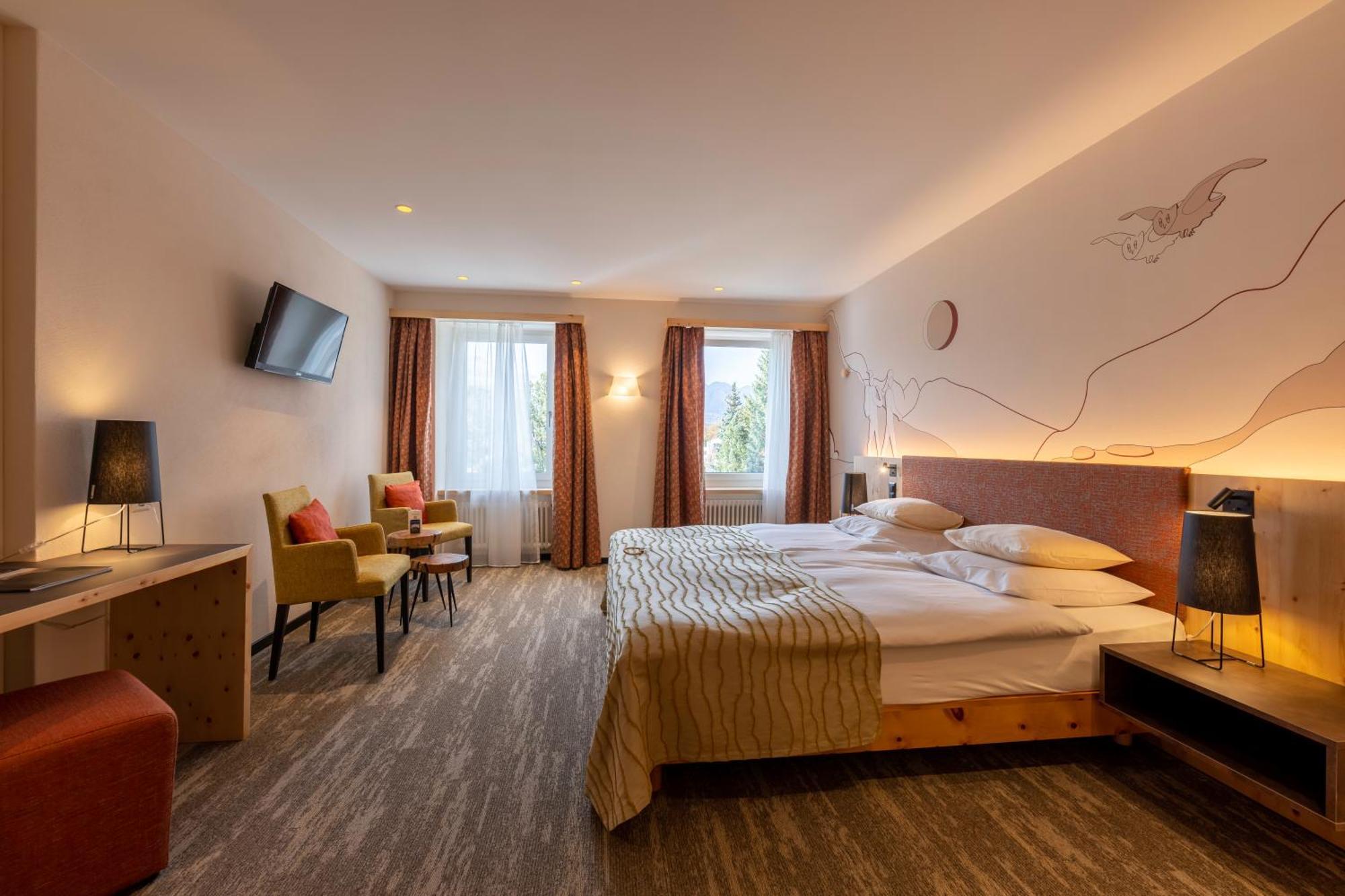 Sporthotel Pontresina Oda fotoğraf