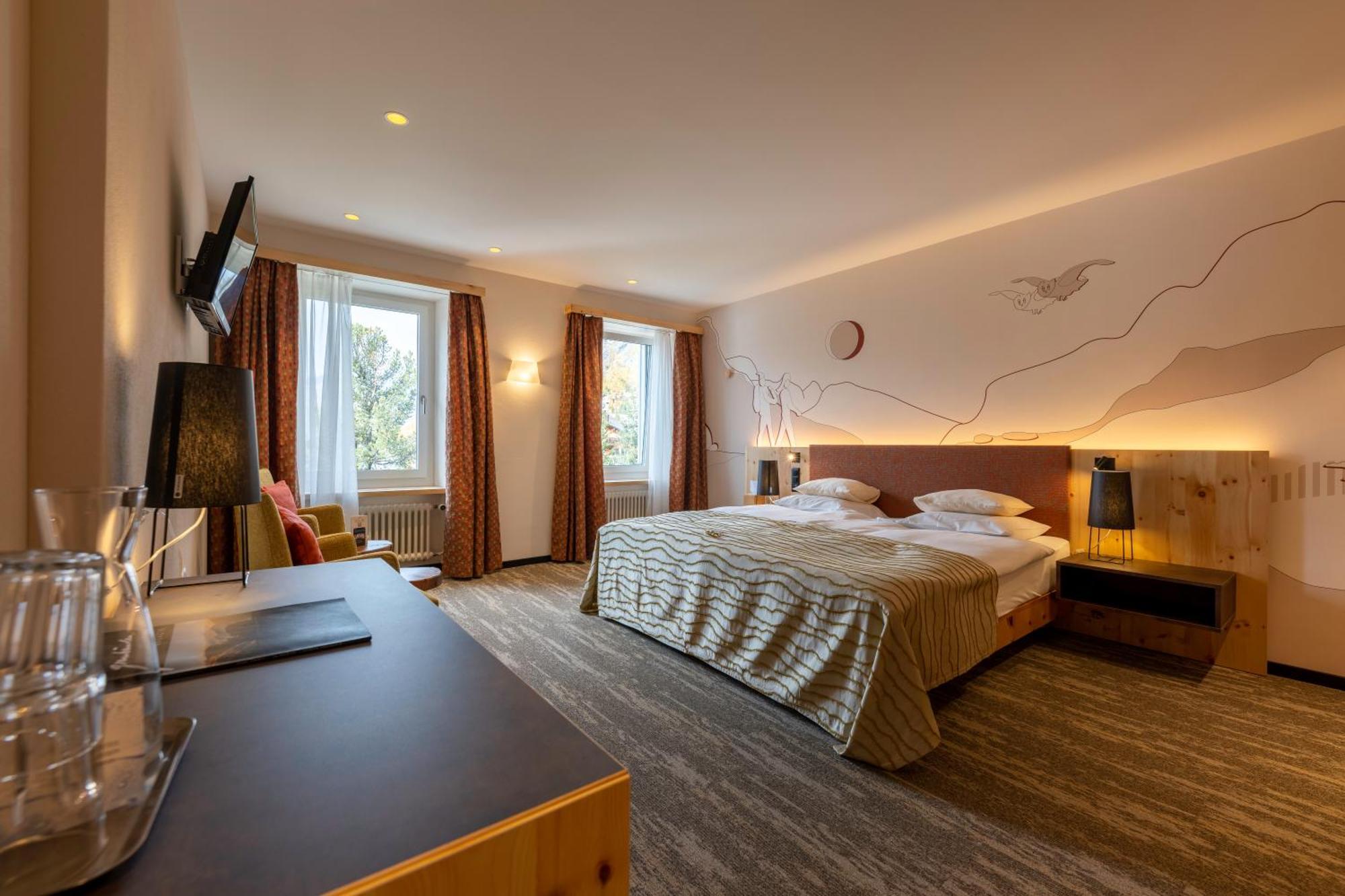 Sporthotel Pontresina Oda fotoğraf